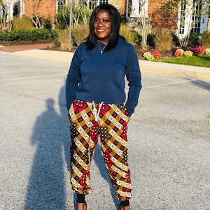Ankara jogger Pants, Joggers, African Print Joggers, Ankara pants, Fall outfit