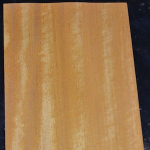 Movingui Raw Wood Veneer Sheet 5 x 24 inches 1/42nd or .6mm thick