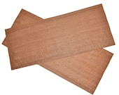 Makore Raw Wood Veneer 2 Sheets at 9.5 x 23 inches 1 42nd or .6mm thick