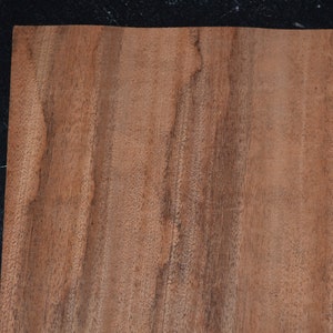 Marbled Sapele Raw Wood Veneer Sheet 6.75 x 28 inches 1/42nd or .6mm thick