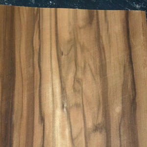 Fumed Sweet Gum Wood Veneer Sheet: Raw Redgum (8x28 inch)