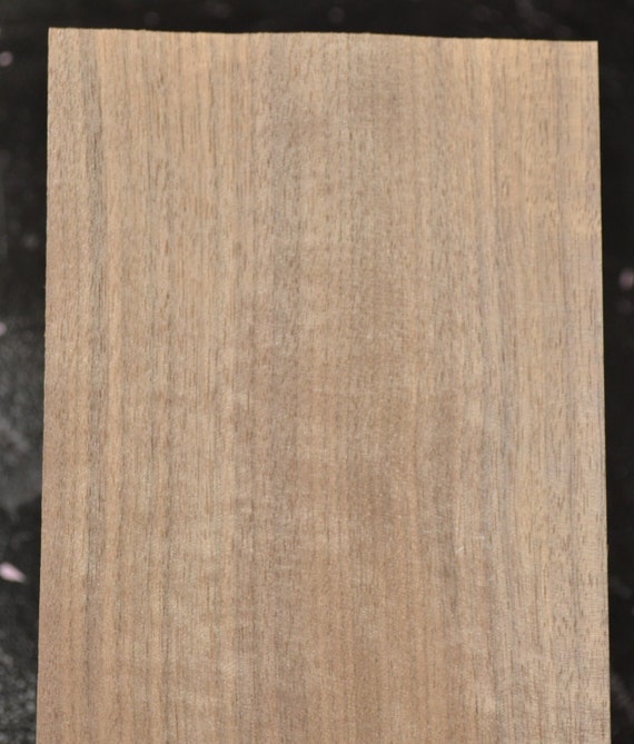 Walnut Raw Wood Veneer Sheet 4.5 X 38 Inches 1/42nd or .6mm Thick 