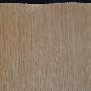 White Oak Raw Wood Veneer Sheet 4.5 x 42 inches