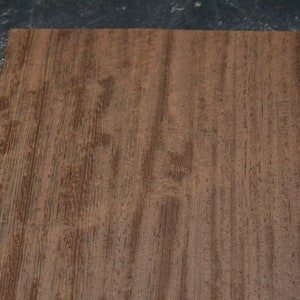 Wenge Raw Wood Veneer Sheet 6.5 x 48 inches 1/42nd or .6mm thick
