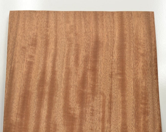 Mahogany Wood Veneer Sheet 9.5 X 30 Inches Etsy
