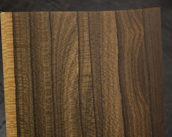 Ziricote Raw Wood Veneer Sheet 4.5 x 25 inches