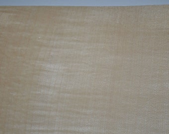 Maple Raw Wood Veneer Sheet 6 x 24 inches