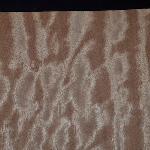 Wood Veneer Sheet Raw Gaboon 6.5 x 22 inches 1/42nd or .6mm thick