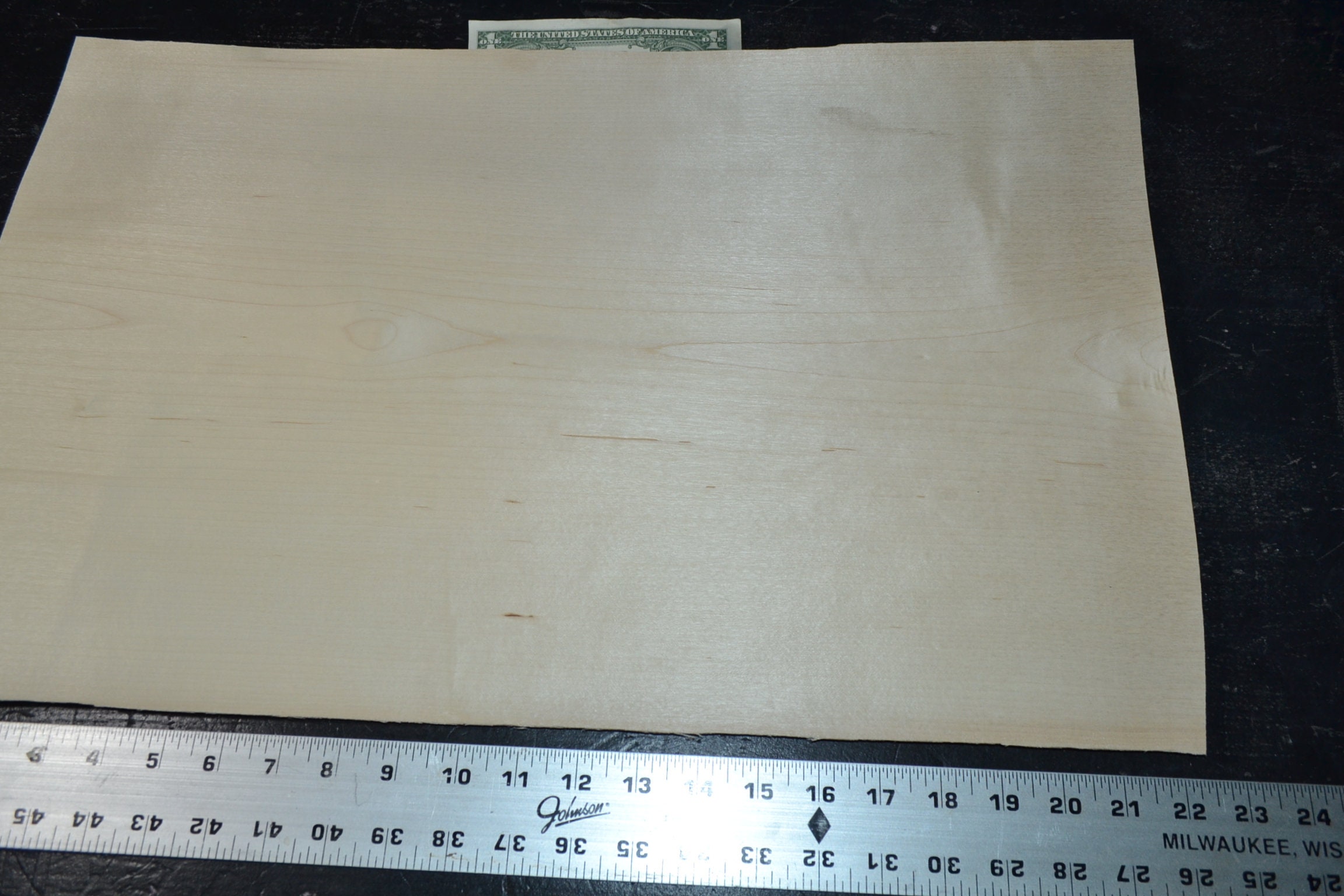 Maple Raw Wood Veneer Sheet 14 X 22 Inches - Etsy