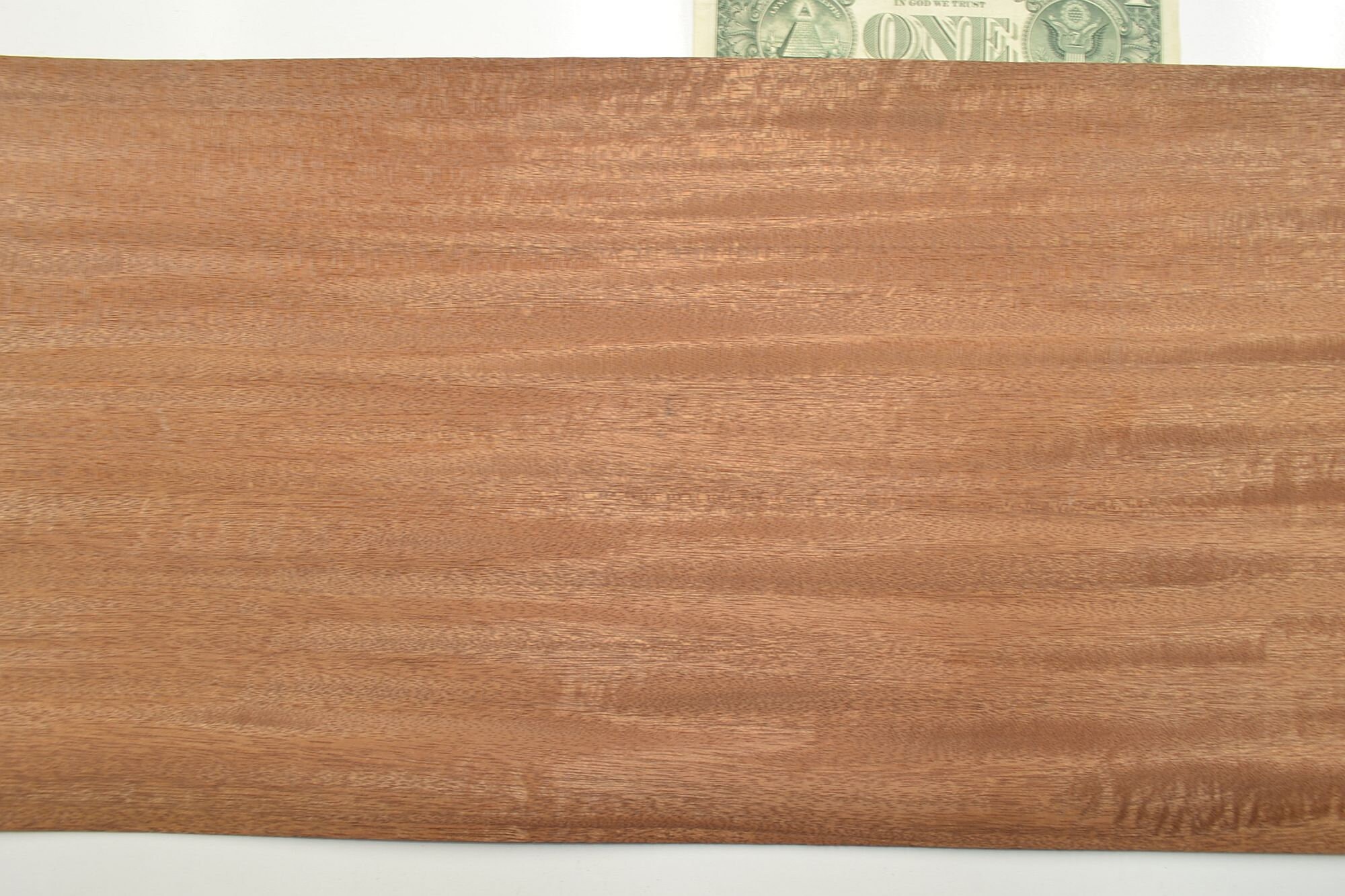 Marbled Sapeli Raw Wood Veneer Sheets at 6.75 x 28 inches 1/42nd        d8709-42 