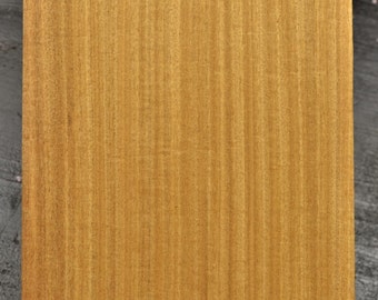 Afromosia Wood Veneer sheet 6 x 37 inches