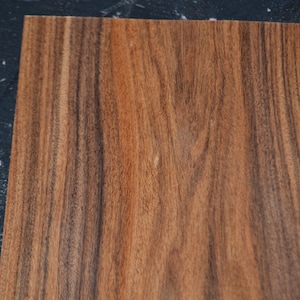 Santos Rosewood Veneer Sheet: Raw Wood, 7x16 inch, 0.6mm Thick