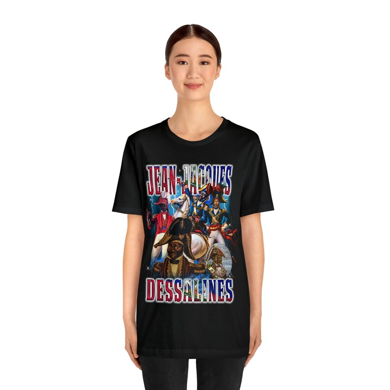 Jean Jacques Dessalines T-shirt: Haitian Pride Clothing image 3