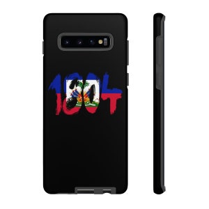 Haiti Flag Phone Case: Impact Resistant Polycarbonate afbeelding 7