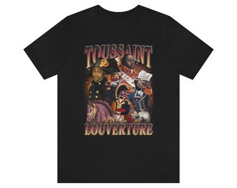 Toussaint Louverture 90s Style T-Shirt - Haitian Pride