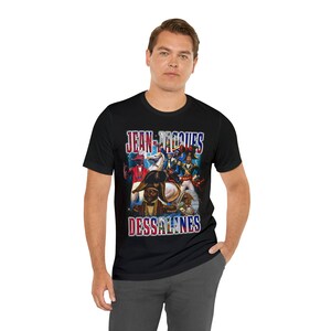 Jean Jacques Dessalines T-shirt: Haitian Pride Clothing image 6