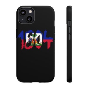 Haiti Flag Phone Case: Impact Resistant Polycarbonate afbeelding 9