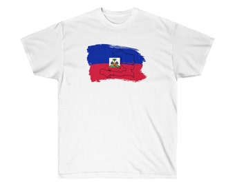Haiti Flag T-Shirt: Haitian Pride Caribbean Tee