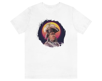 Toussaint Louverture Sunset T-Shirt: Haitian Pride Clothing