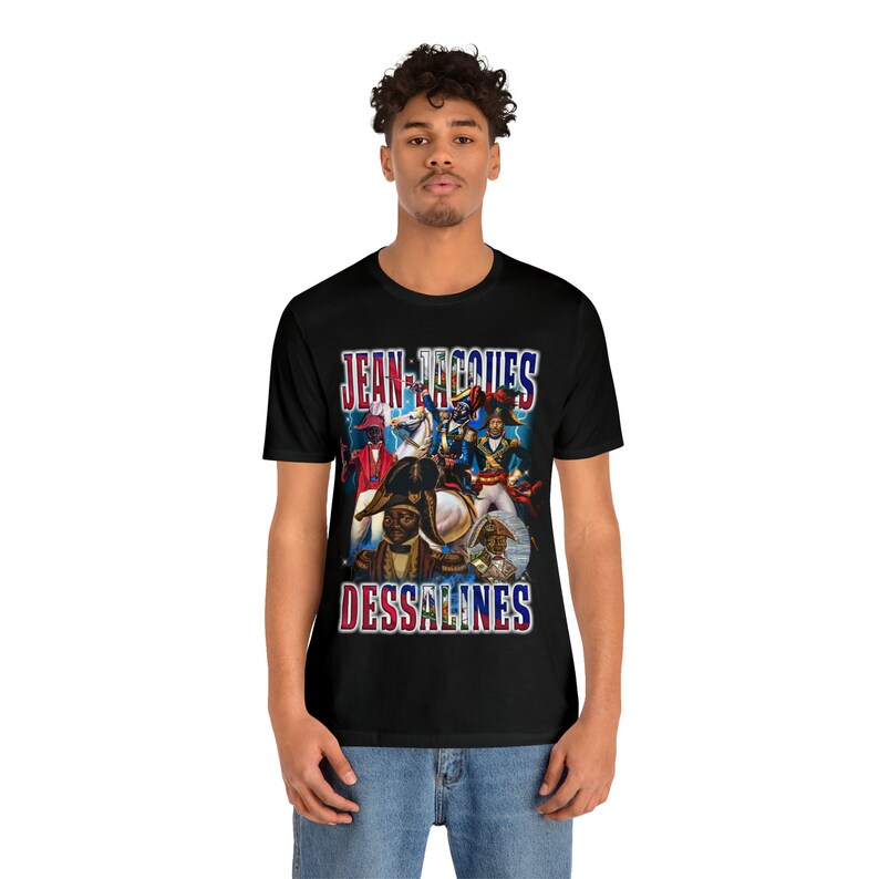 Jean Jacques Dessalines T-shirt: Haitian Pride Clothing image 4