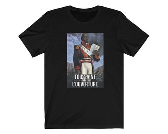 Toussaint L'Ouverture Shirt: Haitian Pride Tee