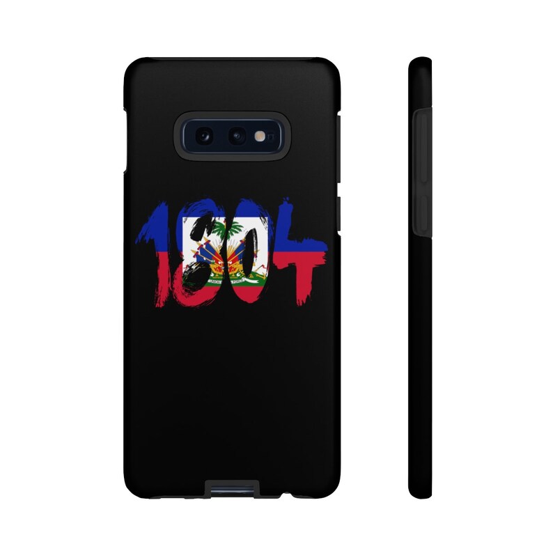 Haiti Flag Phone Case: Impact Resistant Polycarbonate afbeelding 5