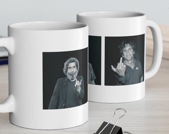 Grateful Dead Kaffeebecher 11oz | Mittelfinger Grateful Dead Keramik Tasse | Jerry Garcia Geschenk | Grateful Dead Mittelfinger