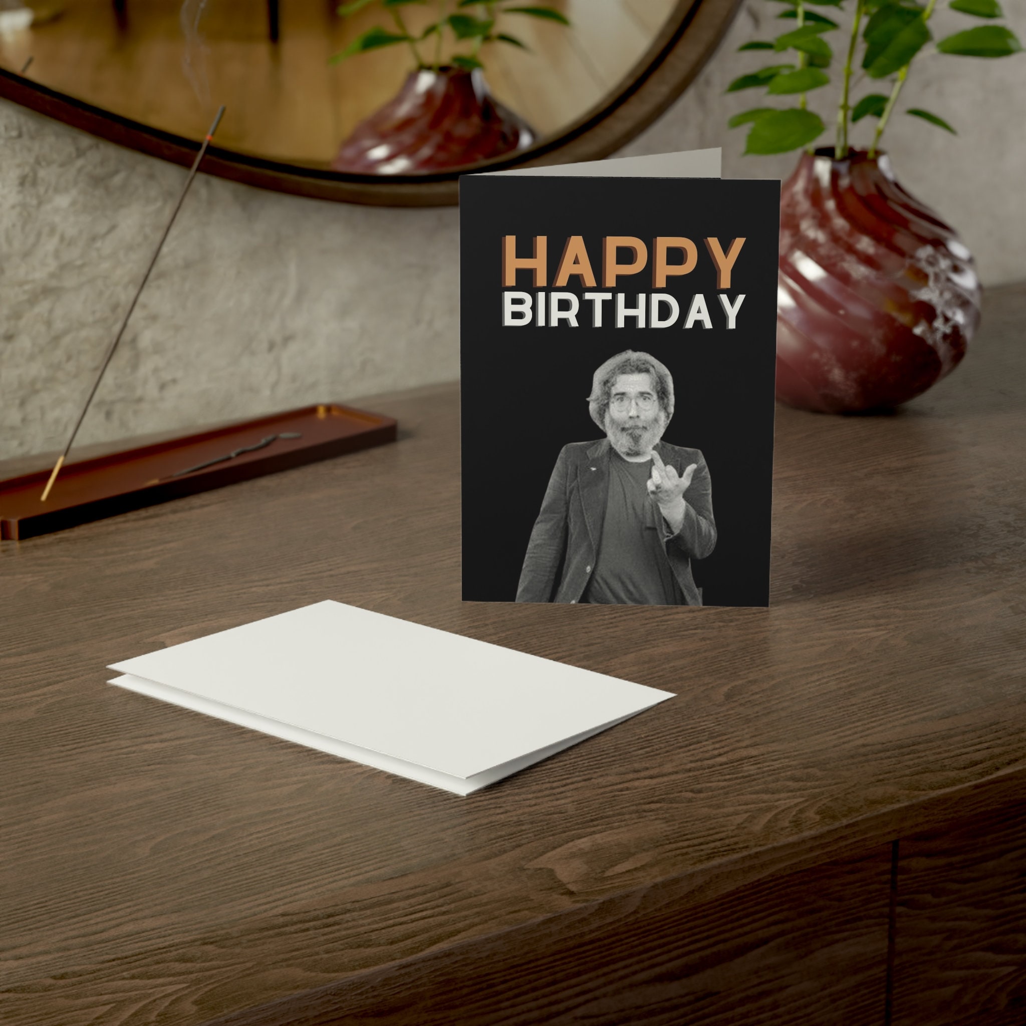 Jerry Garcia Birthday Card Grateful Dead Birthday Card - Etsy