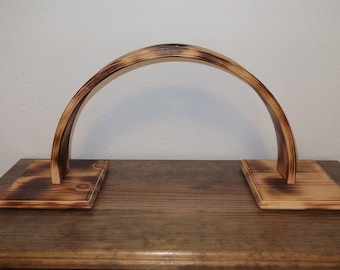 Wooden Wine Bottle Rack - Handmade