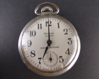 westclox pocket watch hunting scene