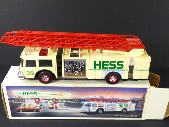 1989 hess fire truck value