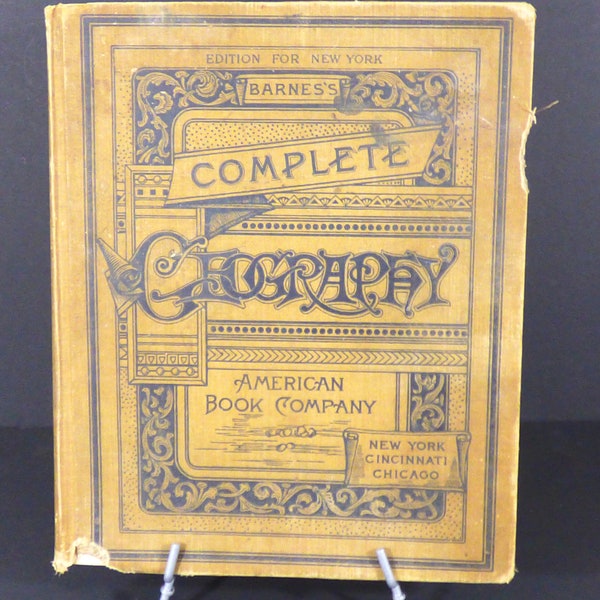 1898 Barnes's Complete Geography