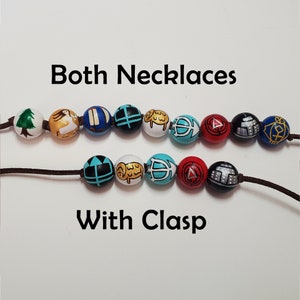 CLASP Percy & Annabeth&#39;s Camp Half Blood Bead Necklace