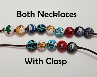 CLASP Collar de cuentas mestizas del campamento de Percy y Annabeth