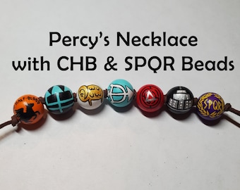 CHB/SQPR Percy's Camp Half-Blood Bead Necklace