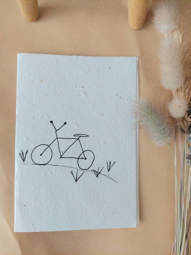 Plantable Seed Paper Cards Etsy