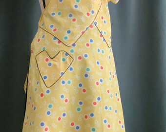 Pennsylvania Polka-Dot Vintage Bib Apron