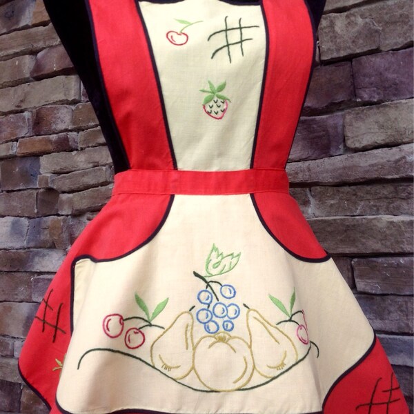 Cutie-Fruity Vintage Apron