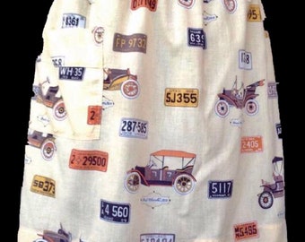 Road Trip Vintage Apron