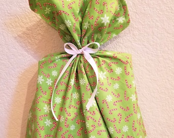 Candy Cane and Snowflake Gift Bag