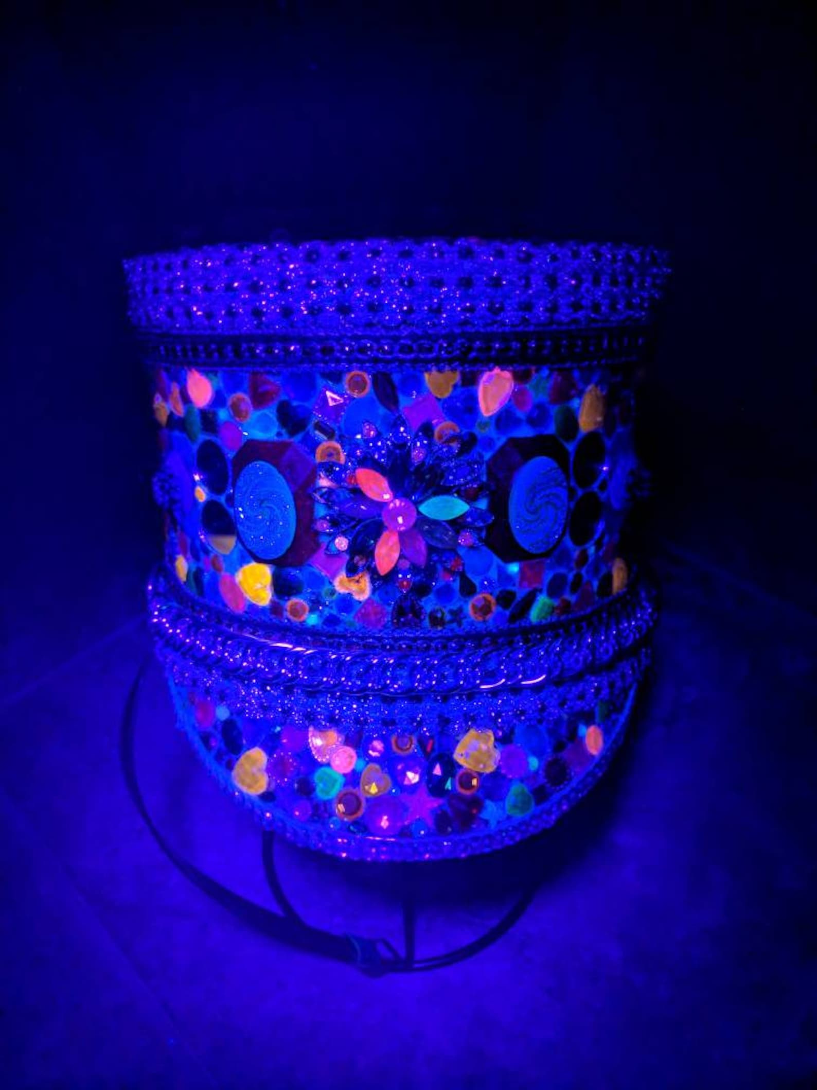 Festival Military Hat Rainbow Rave Pride Army