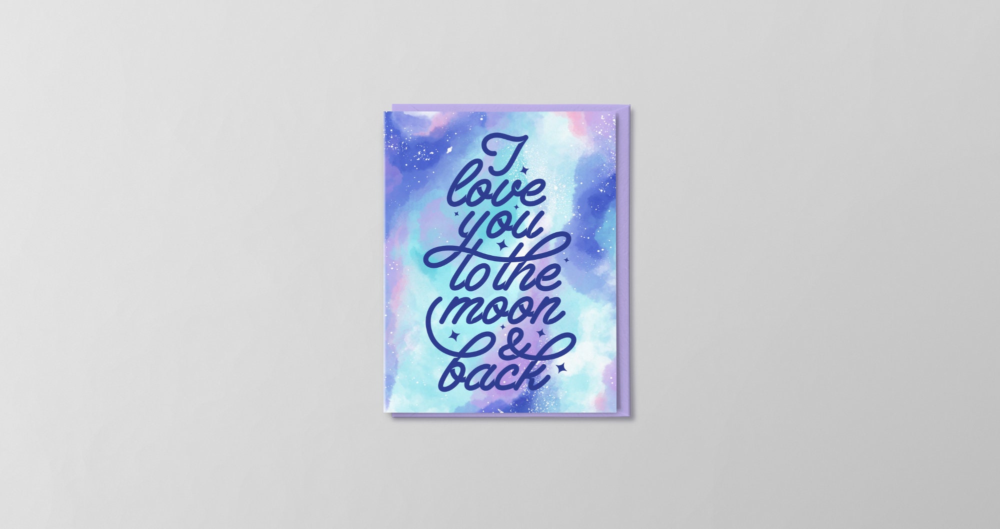 Punkcards Valentinstagskarte - "Love You To The Moon And Back" - Romantisch & Lustig Für Ihn & Sie