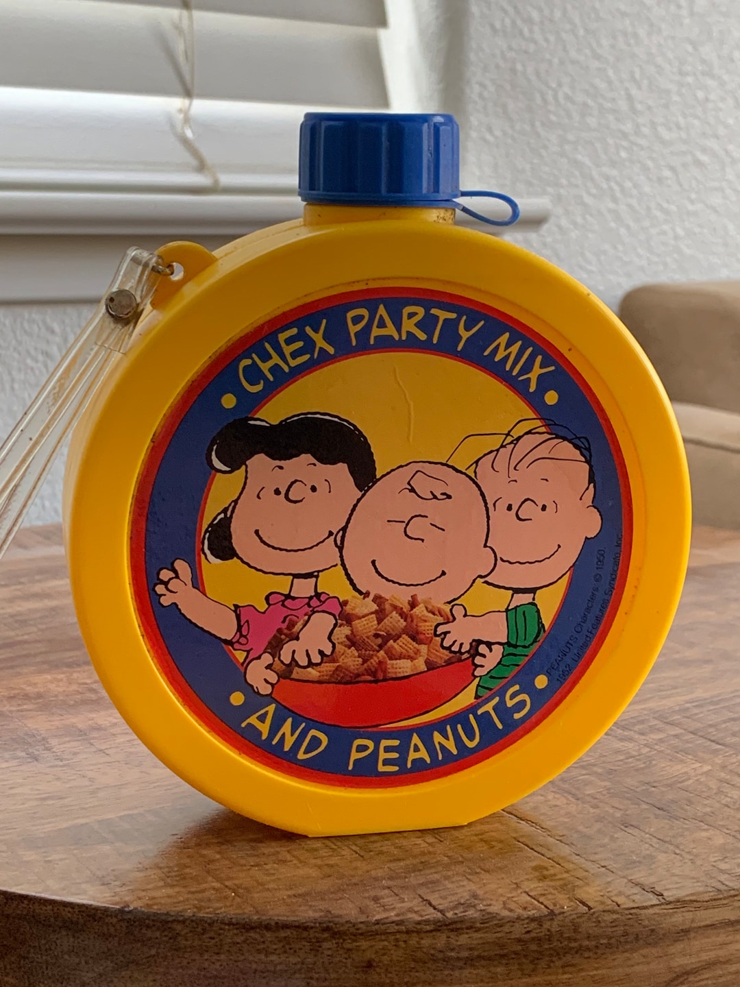 Peanuts Chex Party Mix Toy Canteen Vintage 1990s Includes 2 Canteens Etsy
