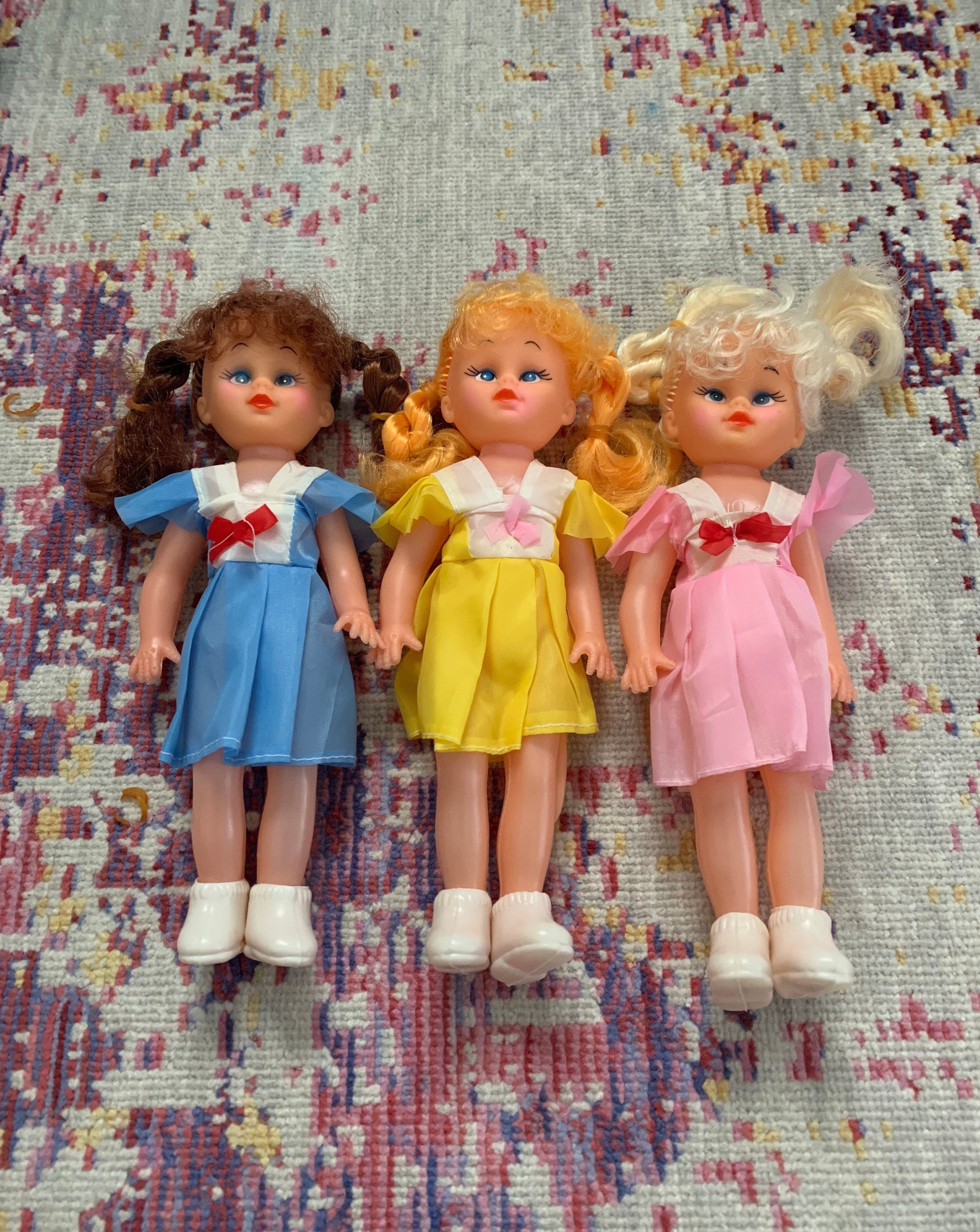 最終価格です レトロ 人形 ドール 1970年代 女の子 希少 当時物 1860