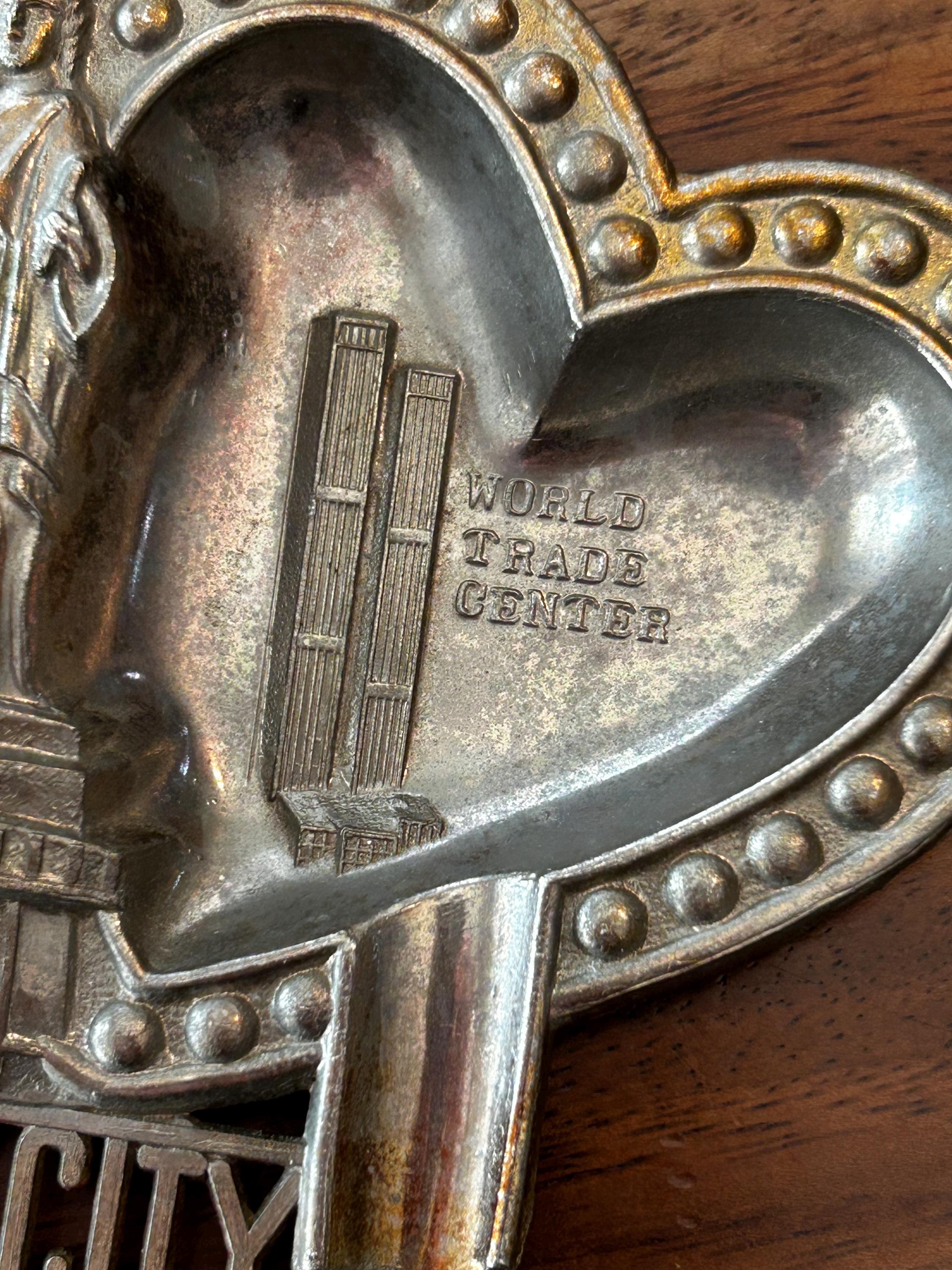 ヴィンテージ 1980年代 ニューヨーク お土産 灰皿：自由の女神像