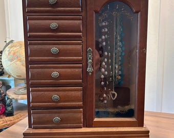 Vintage Jewelry Lot with Jewelry Box