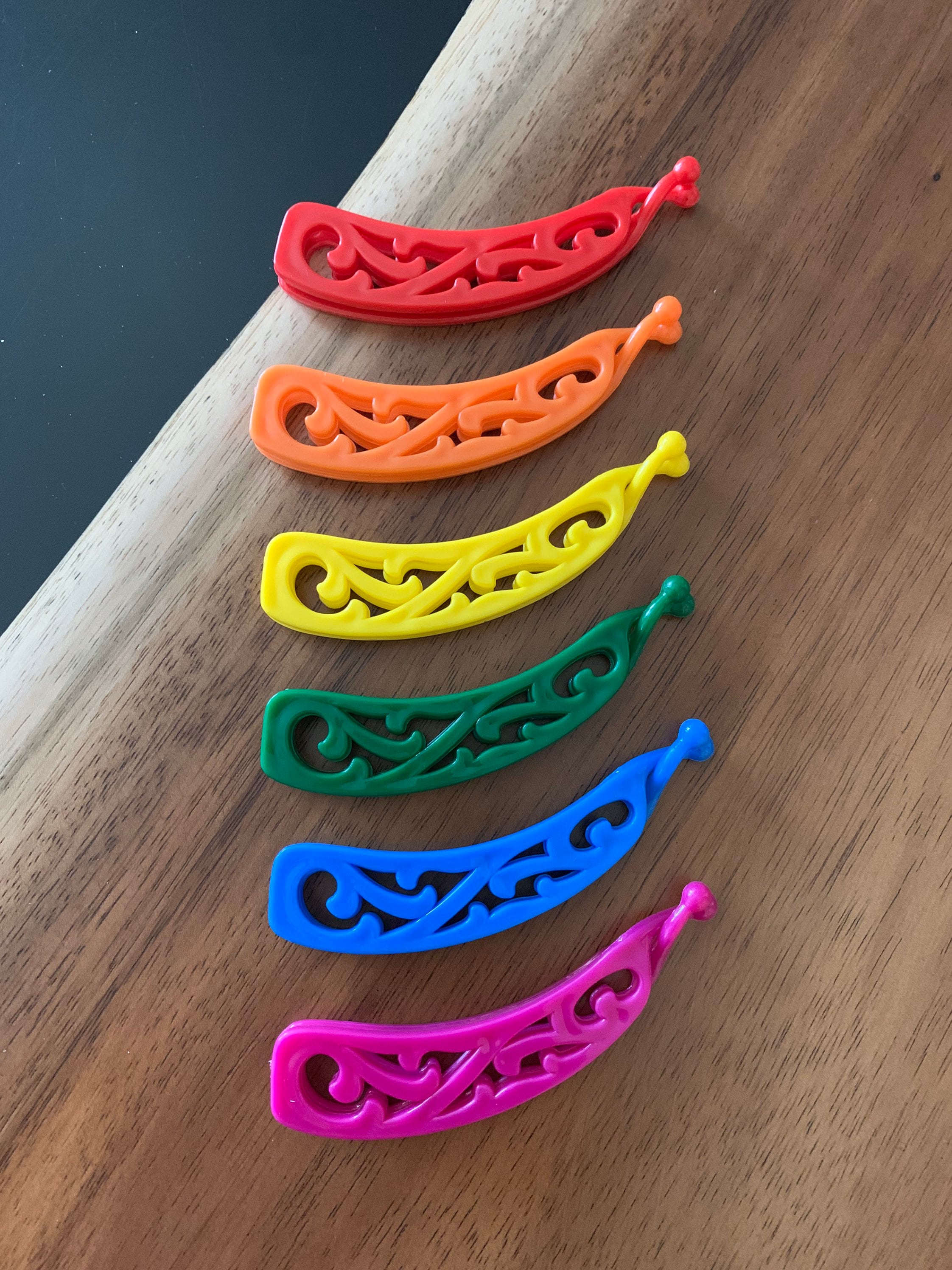 80s Banana Clip - Etsy