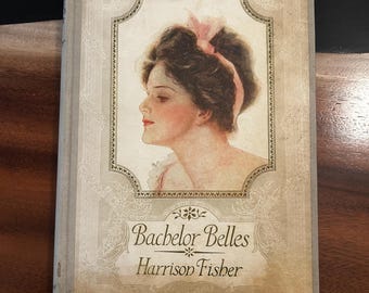希少な1908年版『独身美女』ハリソン・フィッシャー著 - アンティーク・コスモポリタン版