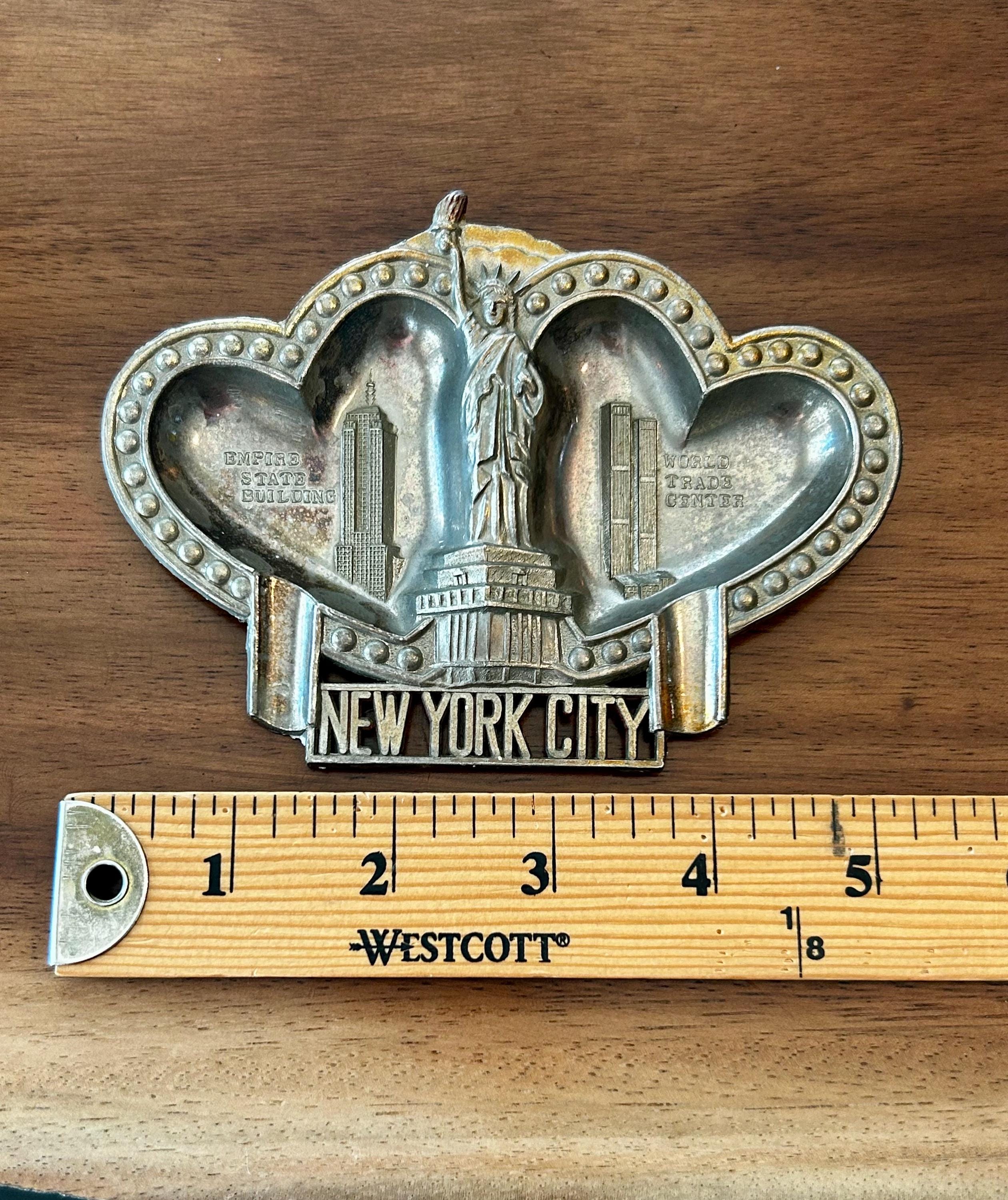 ヴィンテージ 1980年代 ニューヨーク お土産 灰皿：自由の女神像