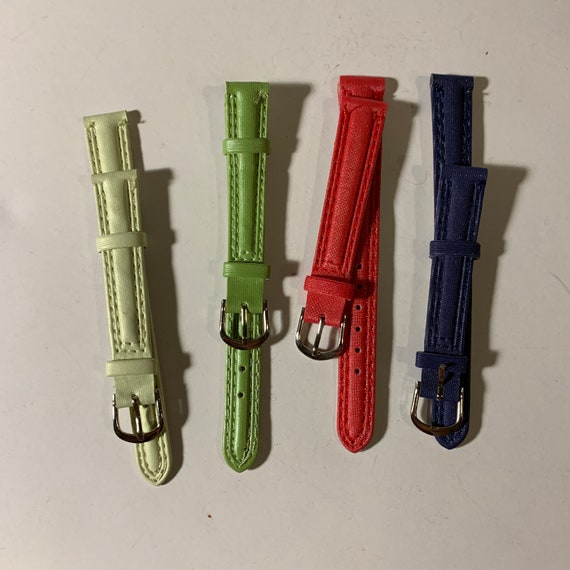 1990s Vintage Wrist watch replacement Bands Lot of 4 … Gem